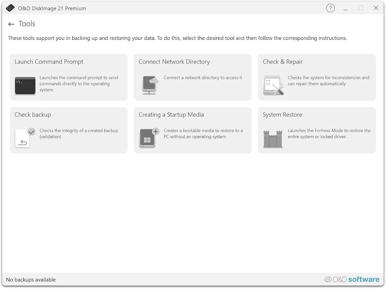 O&O DiskImage 21 Premium - Reliable data backup for Windows PCs, hard drives +SSDs. System recovery, disk cloning + data loss protection for Win 11, 10 - BACKUPMYFILESNOW