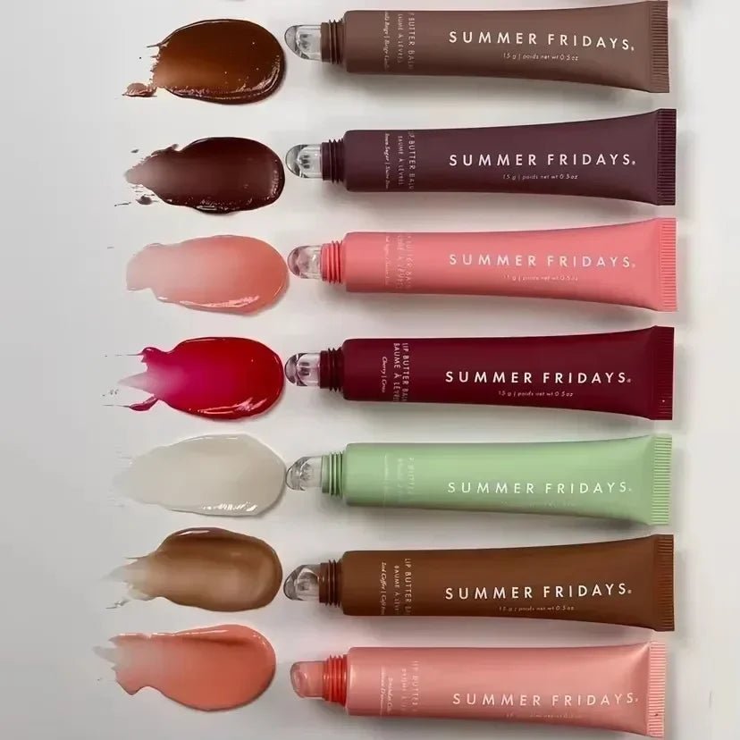 Original Summer Friday's Polypeptide Butter Lip Balm Liquid Hydrating Moisturizing Lip Gloss Cosmetics Lipstick Lip Care - BACKUPMYFILESNOW.COM®