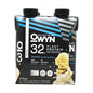 OWYN Vanilla Elite Plant Protein Shake 4-pack in 11.15 fl oz bottles, featuring natural vanilla flavor in a convenient pack.