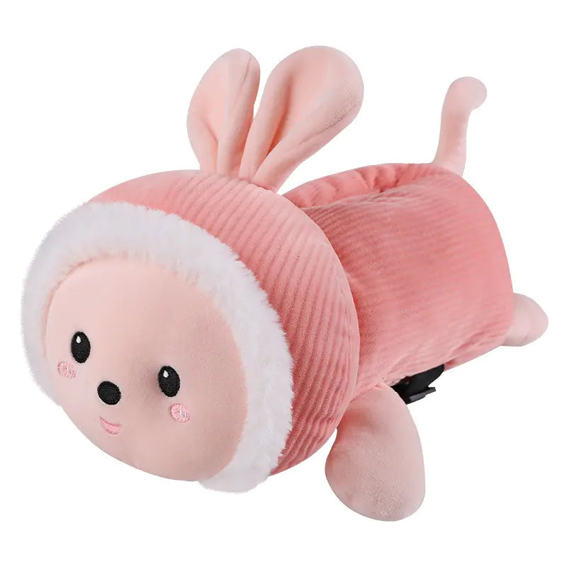 Cute Plush Car Armrest Tissue Box Holder