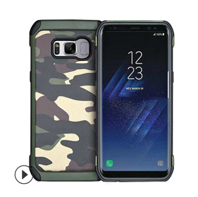 Camouflage Phone Case for Samsung Note 9/S8/S9/S7 Edge