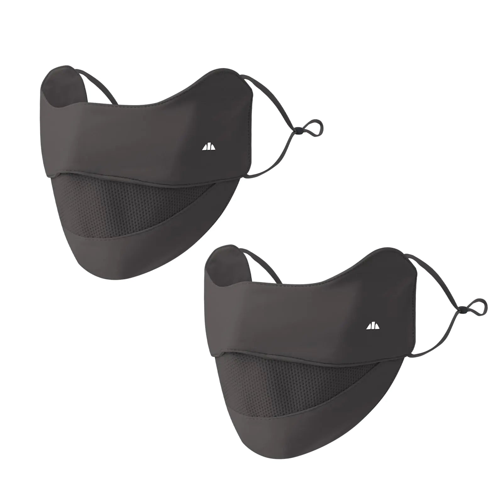 Hymeiluely Winter UV Face Mask Windproof Breathable Washable Sun Protection Face Shield For Men Women Running Cycling Hiking Working (dark gray)