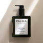 Palma de Salus hydrating hand sanitizing serum in an 11oz bottle, moisturizing hand serum for clean, soft hands.