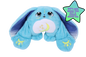 Moon Pals Bo Jr. 2.5lb Hugger Plush toy featuring soft, cuddly plush fabric in a friendly, character design.