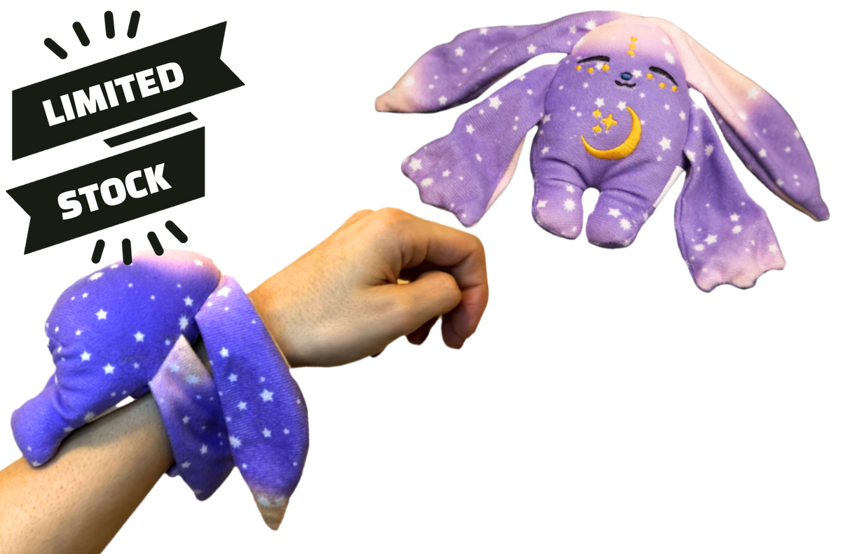 Moon Pals Polli Mini Wrist Hugger Plush, soft and colorful wrist accessory featuring a cute plush design.
