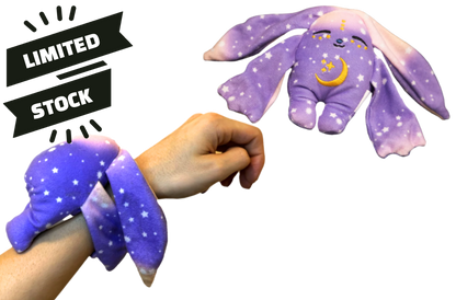 Moon Pals Polli Mini Wrist Hugger Plush, soft and colorful wrist accessory featuring a cute plush design.
