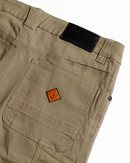 Off The Grid Surplus Trailblazer Boot Cut Pants in Coyote, rugged outdoor pants with a tailored fit and durable fabric.