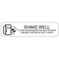Accessories from Pasteur Pharmacy with storage and handling instructions: refrigerate, shake well, use within 14 days.