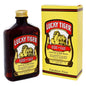 Lucky Tiger after shave and face tonic in an 8 fl oz bottle, natural ingredients, for soothing and refreshing skin.