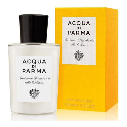 Acqua Di Parma Colonia after shave balm in a 100ml tube, designed to soothe and refresh skin after shaving.