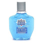 Aqua Velva Classic Ice Blue Cooling After Shave in 3.5 Oz bottle, with blue liquid and distinctive label, for men's grooming.