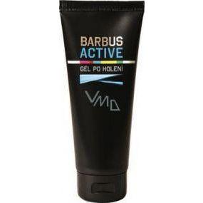 Barbus Active Men After Shave Gel in 100ml tube, clear gel formula for soothing post-shave skin from Pasteur Pharmacy.