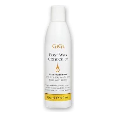 Gigi After Wax Skin Concealer by Pasteur Pharmacy, 8 oz bottle, designed to soothe and conceal skin after waxing.