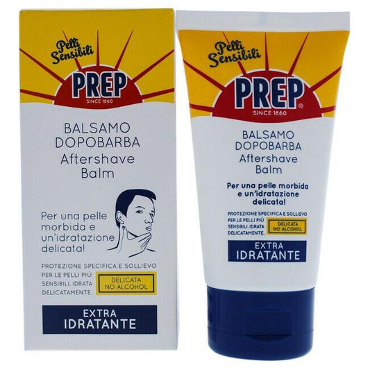 Pasteur Pharmacy Prep Original Aftershave Balm tube, 75ml, soothing aftershave moisturizer for refreshed skin.