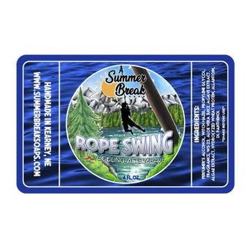 Pasteur Pharmacy Summer Break Soaps Rope Swing Aftershave in 4oz bottle, featuring a refreshing scent and classic aftershave design.