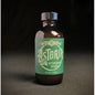 Moon Soaps Astoria Aftershave Splash in a 4 oz bottle, featuring a clear liquid and label with natural ingredients and branding.