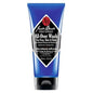 Jack Black All-Over Wash for face, hair, and body in a 10 oz tube, designed for versatile cleansing and skin care.