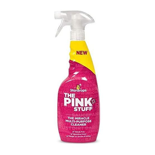 Pasteur Pharmacy Pink Stuff Miracle All Purpose Cleaner 25.4 fl oz bottle, versatile cleaning solution for household surfaces