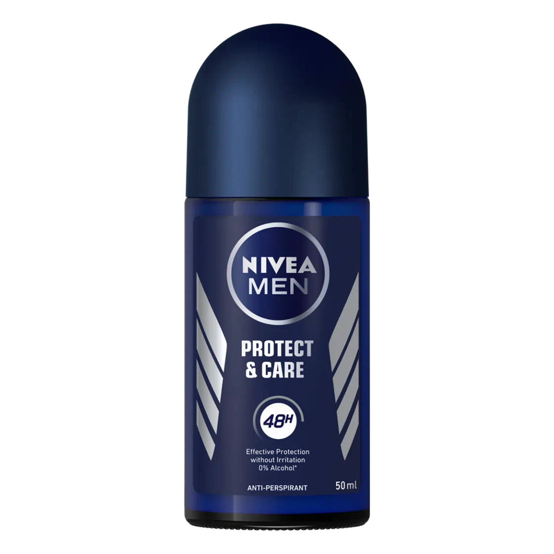 Nivea Men Protect & Care 48H Anti-Perspirant Roll-On 50ml, anti-transpirant deodorant for men with smooth roll-on application