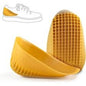 Tuli's Classic Heel Cups regular size for under 175 lbs, cushioned shoe inserts to provide heel support and comfort.