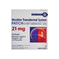 Habitrol nicotine transdermal patch, Step 1, 21 mg, adhesive appliques for nicotine replacement therapy from Pasteur Pharmacy.