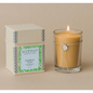 Votivo Bamboo Leaf Aromatic Candle in 6.8oz glass jar, natural candle with bamboo leaf scent, from Pasteur Pharmacy