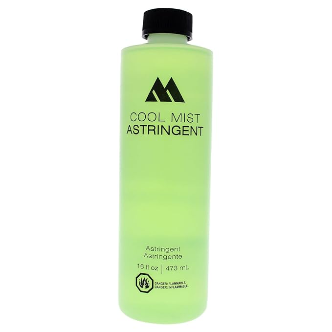 Marianna Cool Mist Astringent 16 oz bottle from Pasteur Pharmacy, clear liquid skincare product for pore tightening and refreshing.