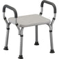 Baby bath seat with arms, model 9016 by Pasteur Pharmacy, designed for secure support during bath time, shown with two seats in case.