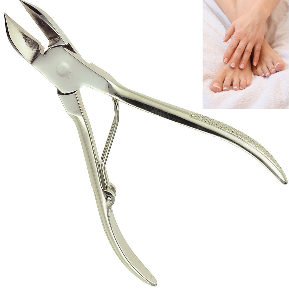 Camila Solingen stainless steel baby toenail clipper with 15mm blade, designed for precise and safe nail trimming.