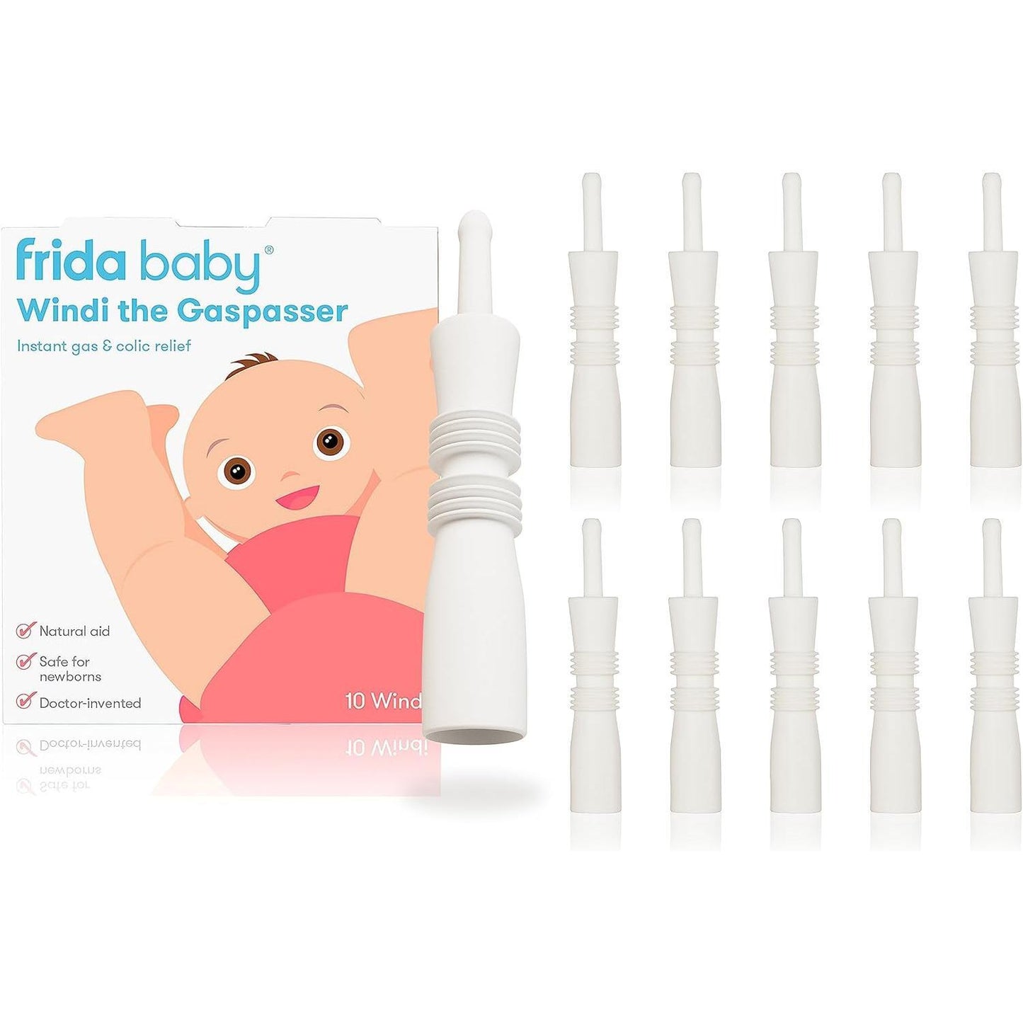 FridaBaby The Windi Gas and Colic Reliever for Babies, designed to alleviate gas discomfort in infants.