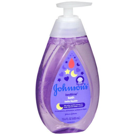 Johnson's Bedtime Baby Bath with Soothing Aromas, 13.6 fl oz, gentle baby and toddler bath product by Pasteur Pharmacy