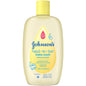 Johnson's Head To Toe Baby Wash for gentle cleansing, 9 fl oz, in a clear bottle with a soft baby-themed label.