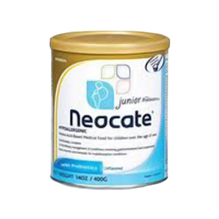 Nutricia Neocate Junior baby & toddler vanilla formula with prebiotics, 14.1 oz bottle for specialized infant nutrition