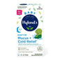 Hyland's Naturals Baby Nighttime Mucus and Cold Relief Syrup bottle, 4 fl oz, suitable for infants and toddlers.