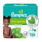 Pampers Aqua Pure Baby Wipes by Pasteur Pharmacy, 156 count, fragrance-free, hypoallergenic baby wipes with 99% water.