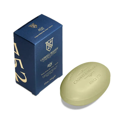 Triple-milled Bar Soap from Caswell Massey, 5.8 oz collection, featuring elegant packaging and classic soap bars.