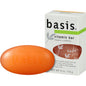 Pasteur Pharmacy Basis Vitamin Bar Soap 4 oz. box, rectangular bar soap with natural ingredients and vitamin formula.