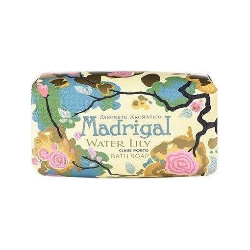 Claus Porto Madrigal Water Lily Bar Soap by Pasteur Pharmacy, 5.3 oz, with floral water lily scent and elegant packaging.