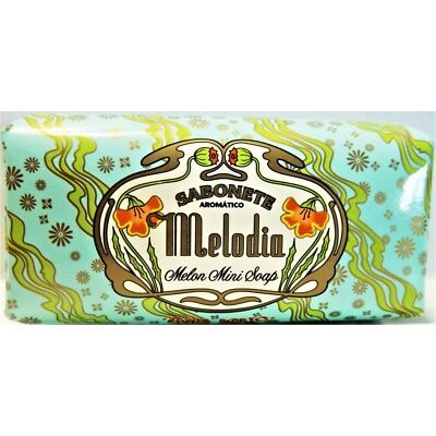 Claus Porto Melodia soap bar set with 2 mini 1.8 oz (50g) bars, natural bar soap from Pasteur Pharmacy.