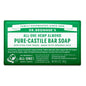 Dr. Bronner's Hemp Almond Castile Bar Soap, 5 oz, natural soap bar with all-in-one cleansing and nourishing ingredients.