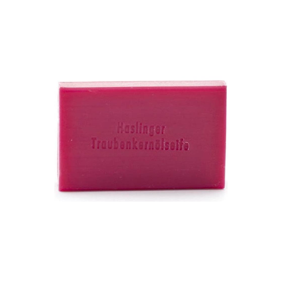 Haslinger Traubenk Bar Soap by Pasteur Pharmacy, 100g, natural grape extract soap with gentle cleansing properties.