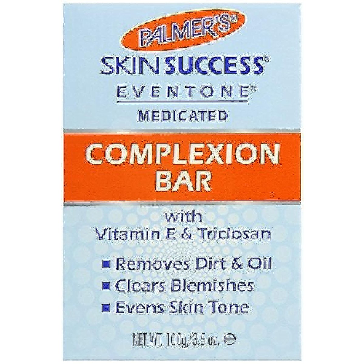 Palmer's Skin Success anti-acne medicated complexion bar soap, 3.5 oz, for clear, healthy skin in a natural soap bar form.