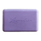 Lavender Shea Butter Enriched Vegetable Bar Soap by Pasteur Pharmacy, 150g, with lavender flowers and creamy soap texture visible
