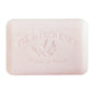 Pre De Provence Lily of the Valley Shea Butter Vegetable Bar Soap from Pasteur Pharmacy, 250g, with floral design and soap lather.
