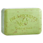 Travel size Pre De Provence Lime Zest Shea Butter Bar Soap by Pasteur Pharmacy, 25g, with lime zest and shea butter ingredients.
