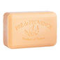 Bar soap with persimmon and shea butter from Pre de Provence, enriched vegetable soap, 250g, featuring a creamy, natural appearance.
