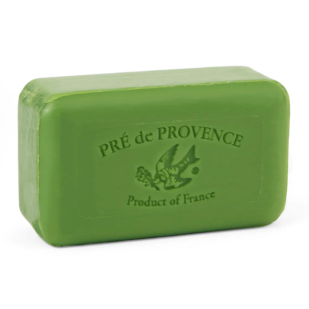 Pre de Provence Summer Garden Bar Soap by Pasteur Pharmacy, 250g, with floral and herbal scents in a decorative soap bar.