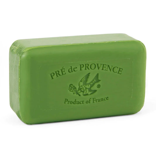 Pre de Provence Summer Garden Bar Soap by Pasteur Pharmacy, 250g, with floral and herbal scents in a decorative soap bar.