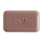 Bar soap by Pasteur Pharmacy, enriched with vanilla, cognac, and shea butter, featuring a creamy vegetable soap texture.
