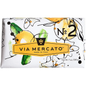 Pasteur Pharmacy Via Mercato Nro. 2 Green Tea & White Musk Bar Soap, 7oz, with green tea and musk scent and herbal ingredients.